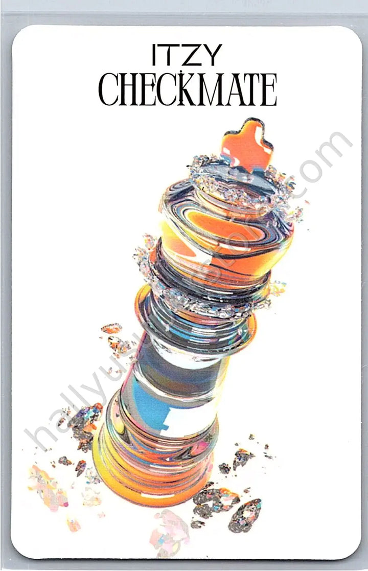 ITZY - Chaeryeong - CHECKMATE album photocard standard version