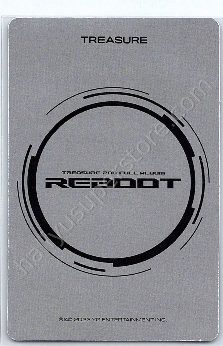 TREASURE - Yoon Jaehyuk - REBOOT album photocard concept version photobook version version 2