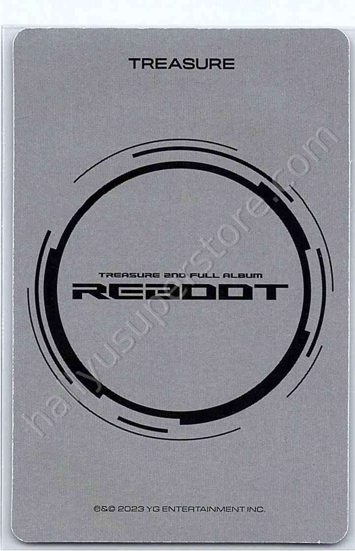 TREASURE - Yoon Jaehyuk - REBOOT album photocard concept version photobook version version 2