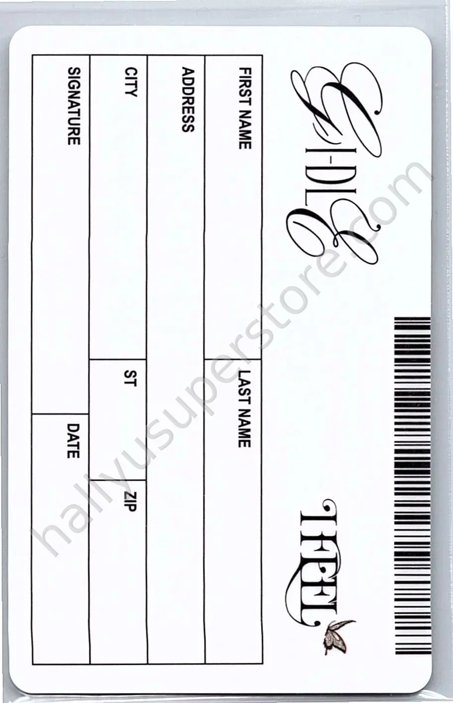i-dle - Miyeon - I Feel - Identity Card