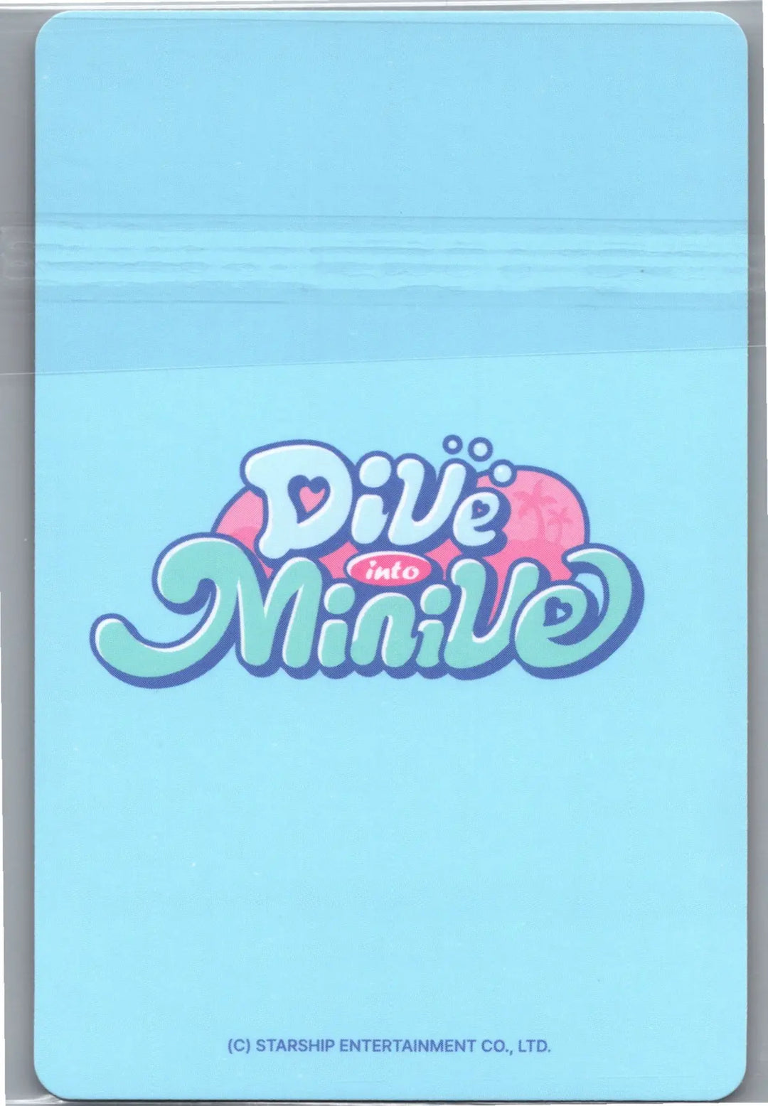 IVE - "Dive into Minive" POP-UP Store Official MD Event Photocard [26.07.30]