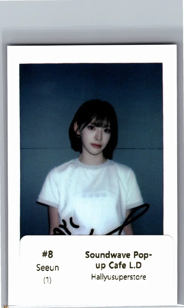 STAYC "2:LOVE" - Soundwave Pop-up Cafe Lucky Draw Photocard , Polaroid type Photocard [26.06.17]