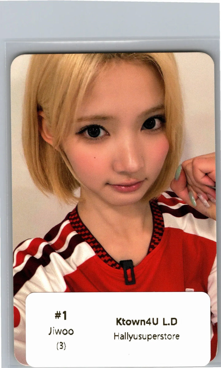 Hearts2Hearts "Lemon Tang" - Ktown4U Lucky Draw Event Photocard [26.07.01]