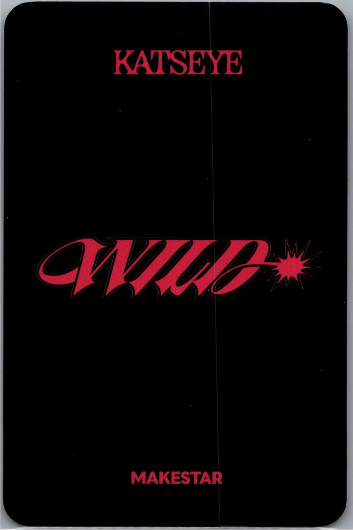 KATSEYE "WILD" - Makestar Pre-Order Benefit Photocard [26.08.24]