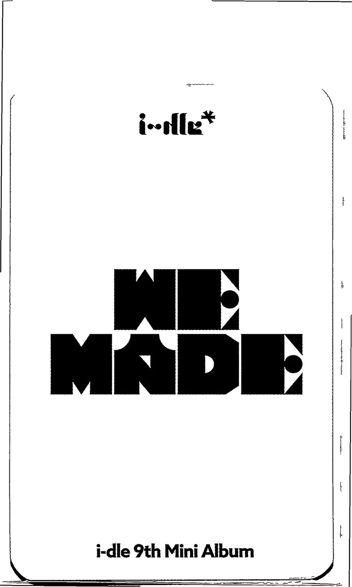 I-DLE "We made" - Olive Young Event Photocard [26.07.07]