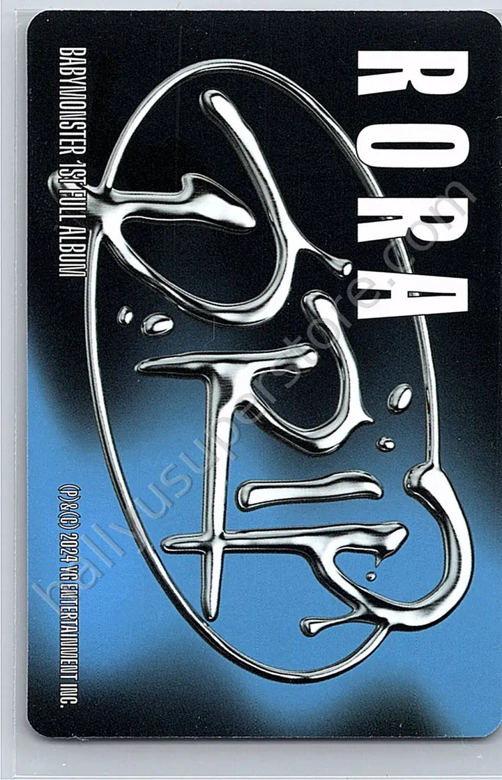 BABYMONSTER - Rora - BABYMONSTER - Rora - DRIP Album binder ver selfie version