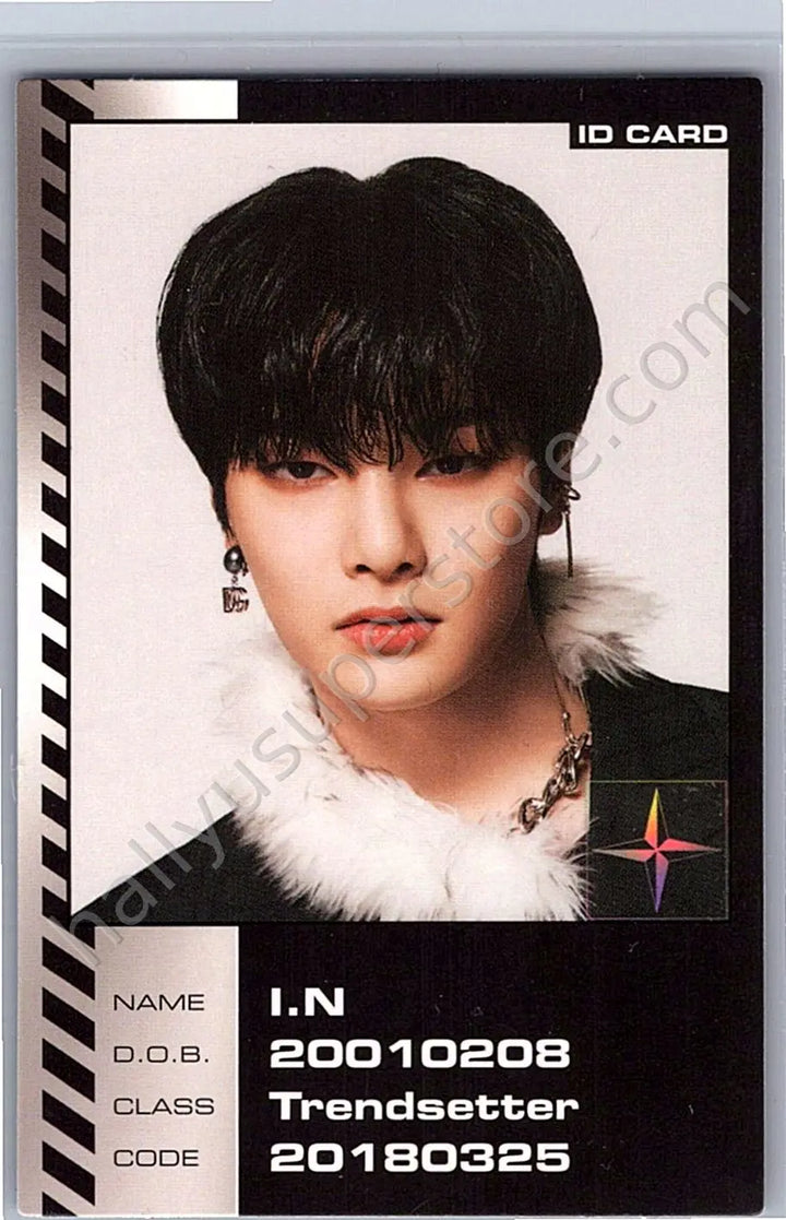 Stray Kids - I.N - Oddinary album photocard id card standard version