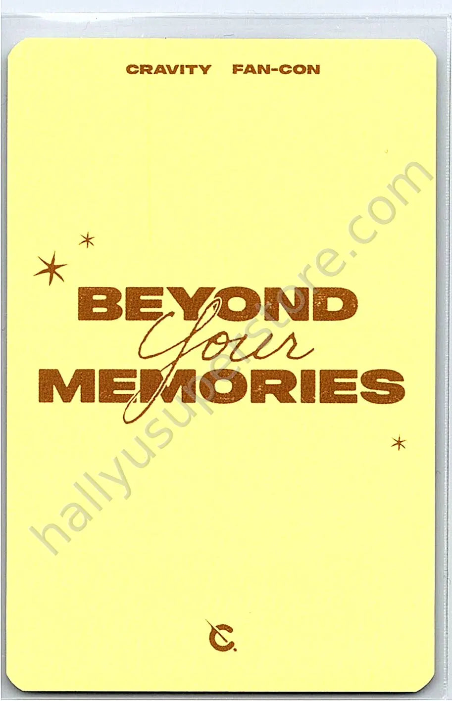 CRAVITY - Minhee - Cravity Fancon - Beyond your Memoriezs