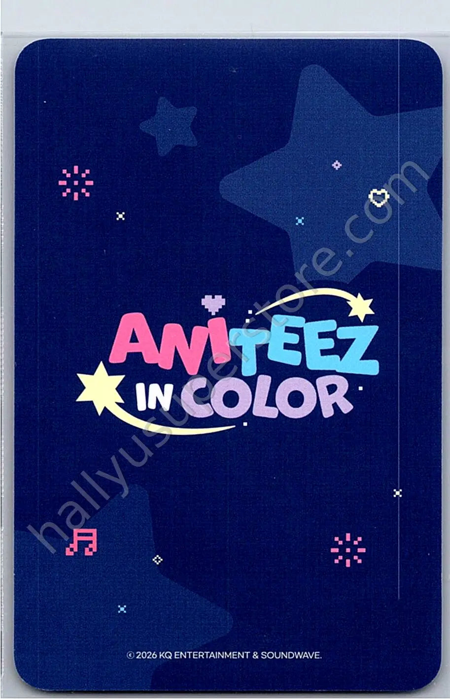ATEEZ - Yunho - ANITEEZ IN COLOR trading card version 5
