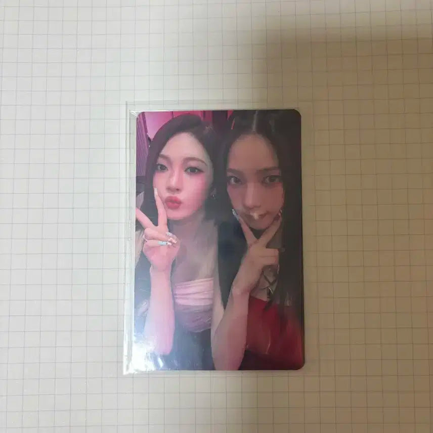 에스파 닝닝 카리나 일본 콘서트 포카
