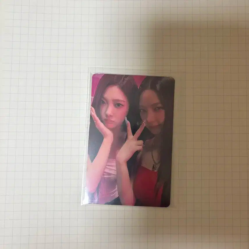 에스파 닝닝 카리나 일본 콘서트 포카