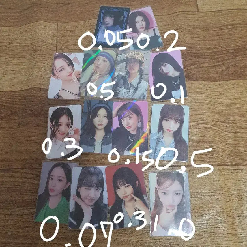 뉴진스,유니스,아이브 포카 교환,판매