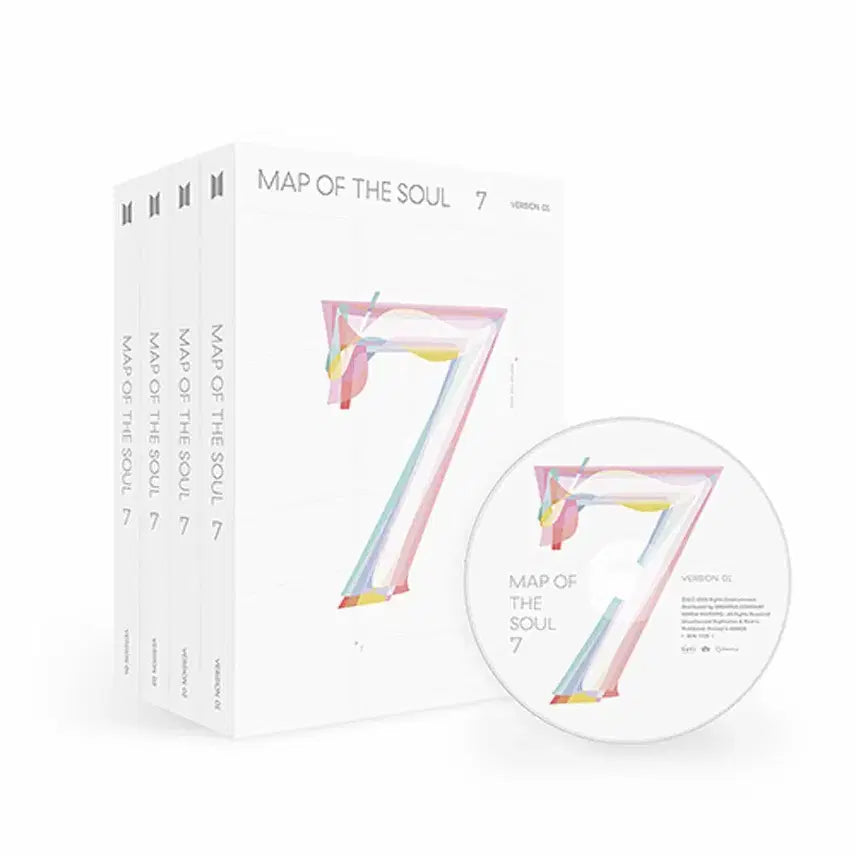 미사용 BTS 방탄소년단 정규 앨범 MAP OF THE SOUL7 버전1
