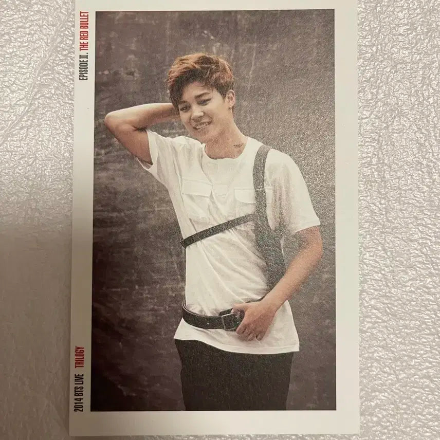 방탄 레드 불렛 포토 세트 지민 3번 red bullet 포카