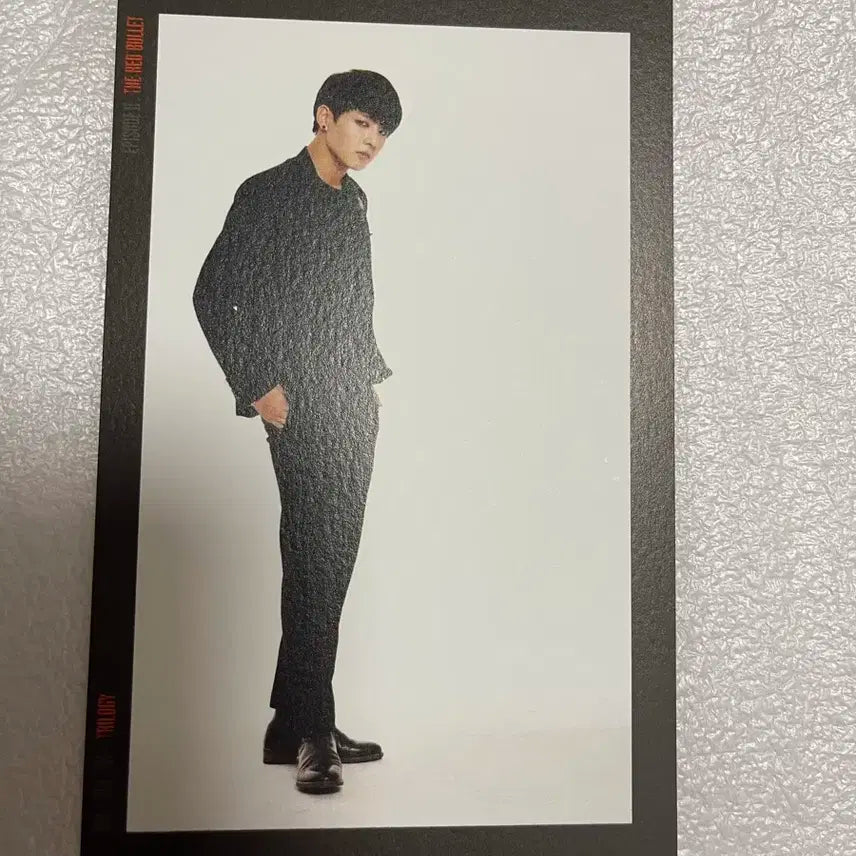 방탄 레드 불렛 포토 세트 정국 8번 포카