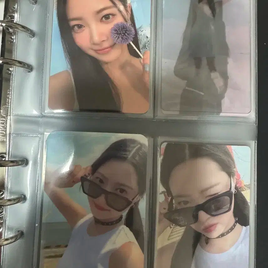 르세라핌 포토카드+바인더