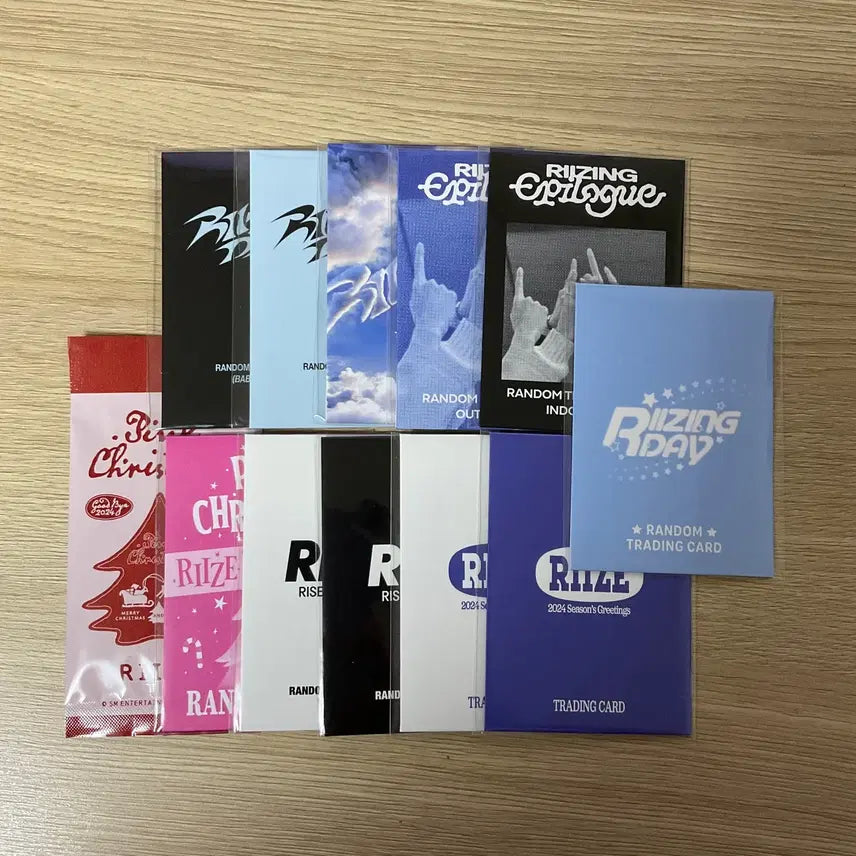 라이즈 트레카 포토카드 포카 미개봉 새상품 일괄 판매