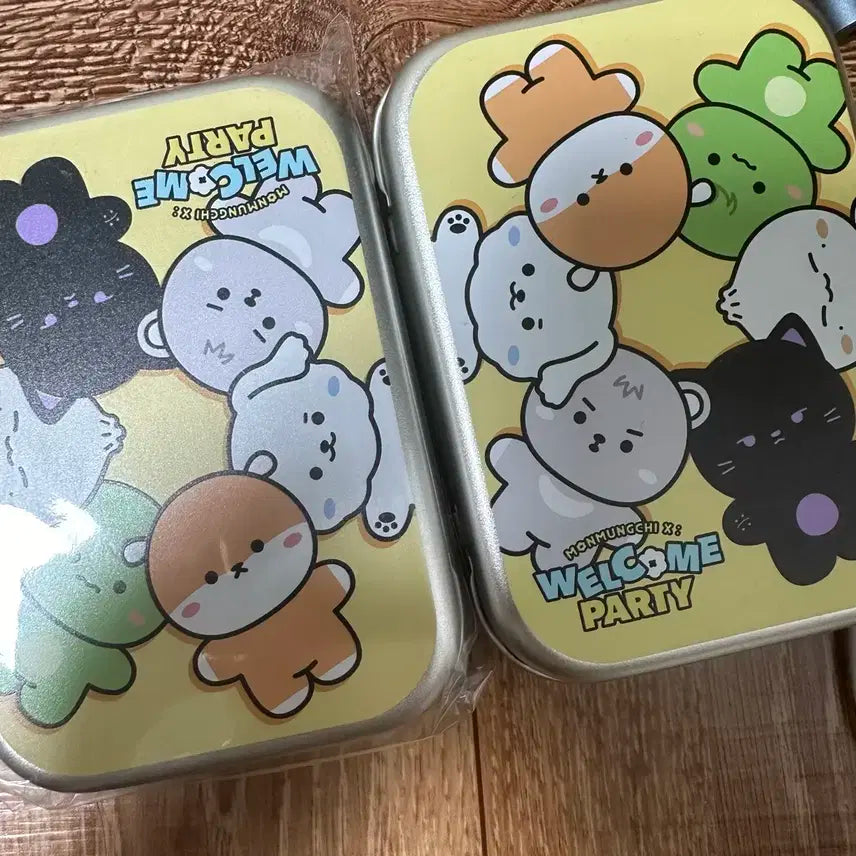 몬스타엑스 몬뭉치엑스 틴케이스