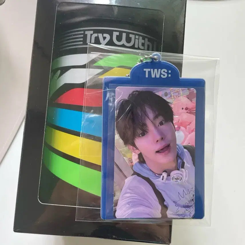 투어스 TWS boy ver. 미개봉 앨범 +위버스 특전 포카 한진