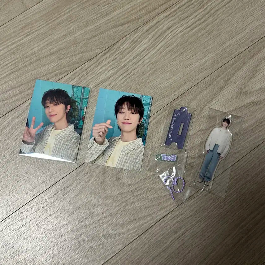 2024 세븐틴 홈 굿즈 트레카셀포 맨투맨포카 아크릴키링 디에잇 명호