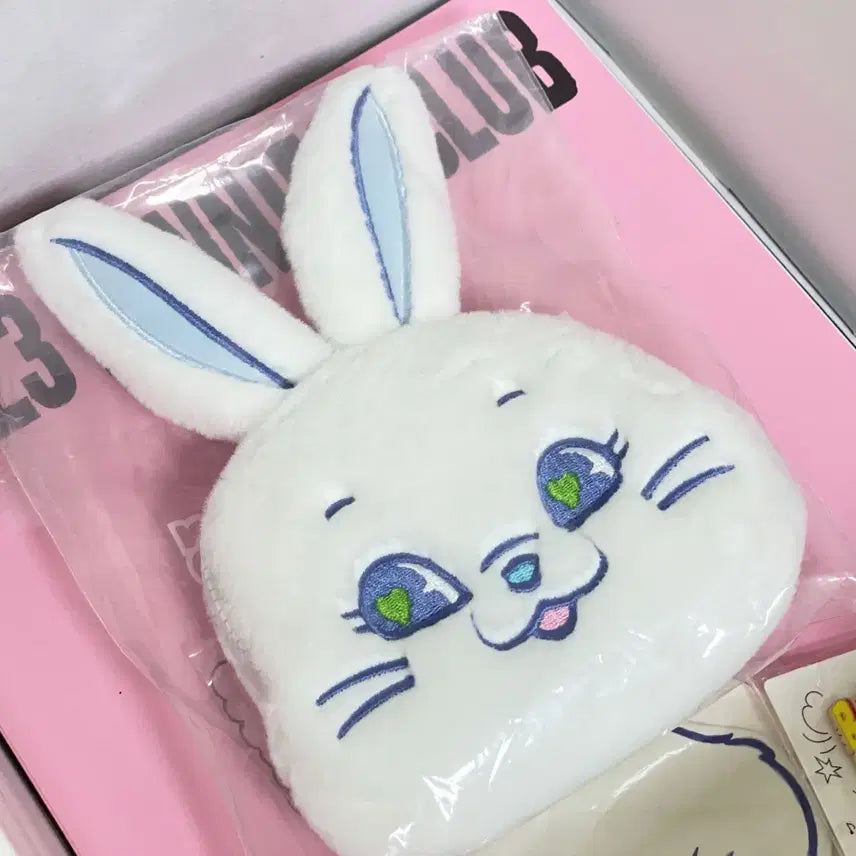 일괄) 뉴진스 버니즈 멤버십 멤버쉽 키트 토끼 에디션, 토끼 파우치