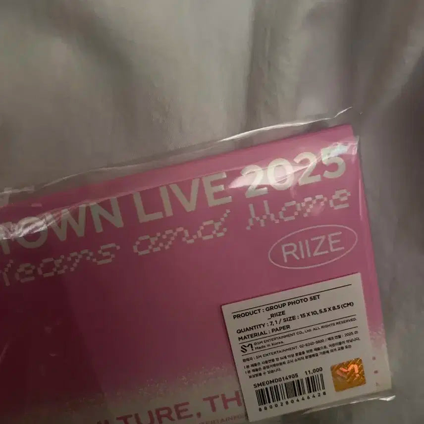 라이즈 그룹 포토 세트 슴콘 SMTOWN LIVE 2025 에스엠타운