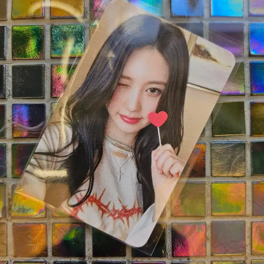 아이브IVE 엠파시EMPATHY 팬콘사웨럭드 가을 하트토퍼