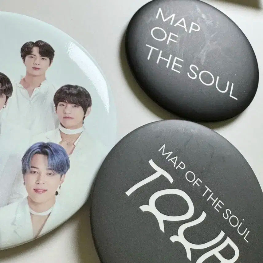 방탄소년단 맵오브더소울 캔뱃지