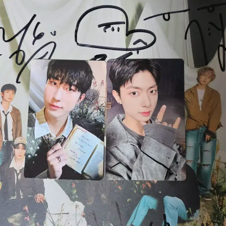 원위 싸인앨범