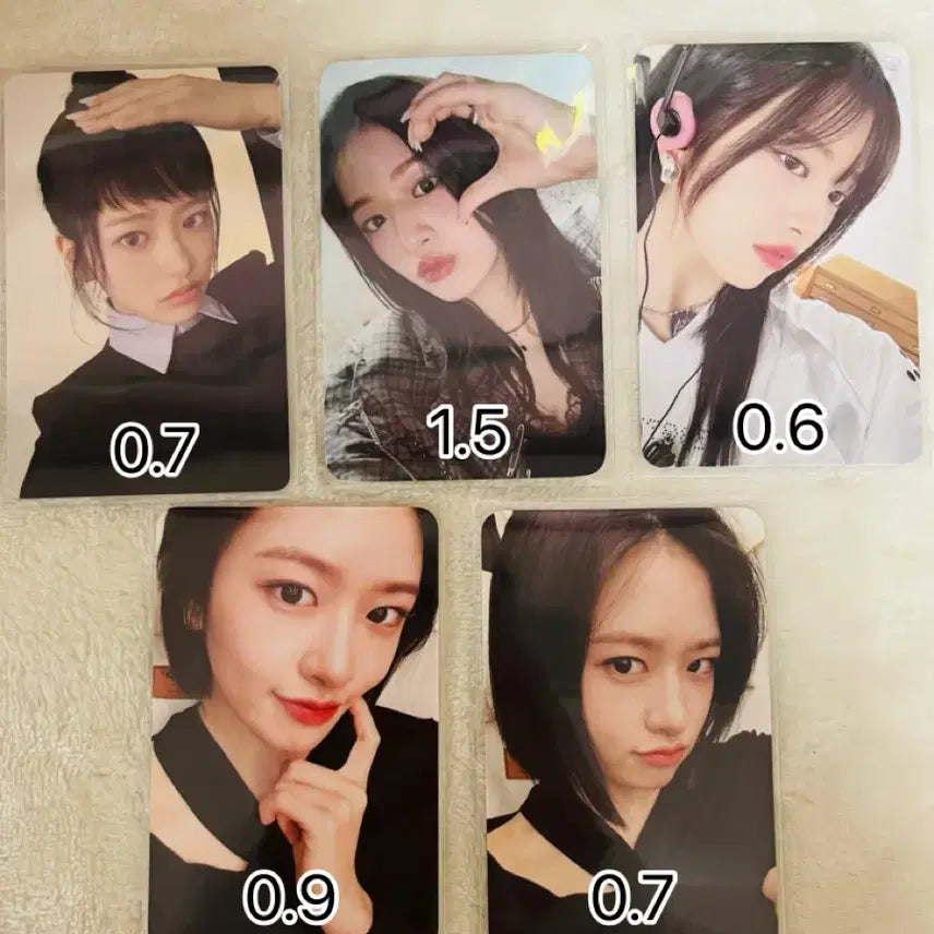 아이브 안유진 포카