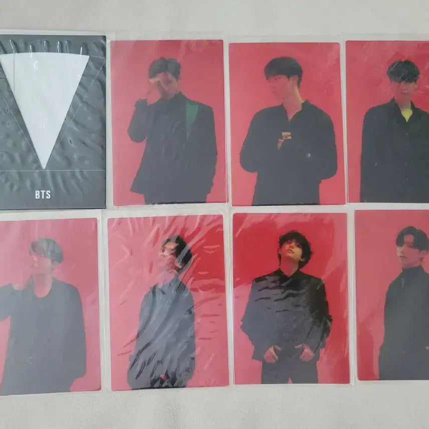 BTS 방탄소년단 포토카드 일괄 양도 투명 필름 포카 ON