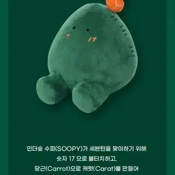 세븐틴 인더숲 인형