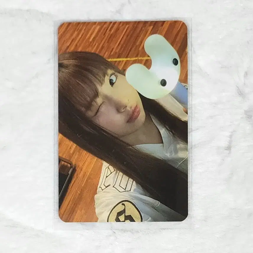 뉴진스 혜인 응원봉 포카