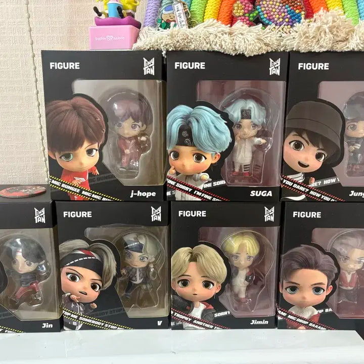 방탄 피규어 택포