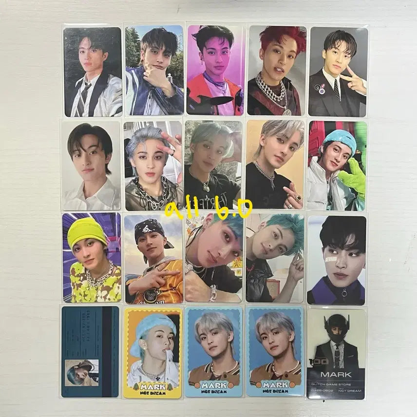 엔시티 드림 마크 포카 양도 엔시티 nct 해찬 런쥔 제노 지성 위시