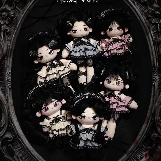 [미착용]20cm 25cm 30cm 솜인형 옷 로즈 타르트