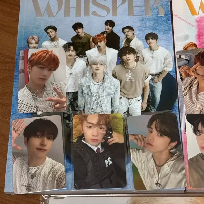 더보이즈 whisper 앨범+큐 스페셜포토