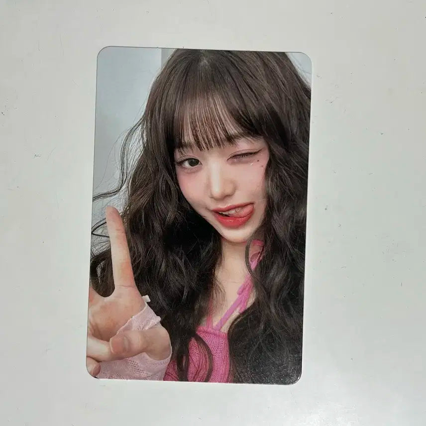아이브 원영 마인 사웨 싱가포르 미공포 특전 포카