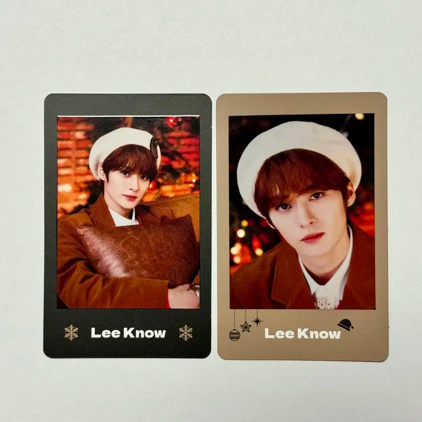 일괄)스트레이키즈 리노 일본 Xmas 팝업스토어 포카
