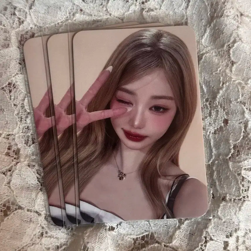 아이브 엠파시 마뮤테 장원영 미공포 포토카드 포카