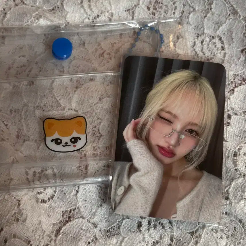 아이브 엠파시 사운드웨이브 파우치 리즈 세트 미공포 포토카드 포카