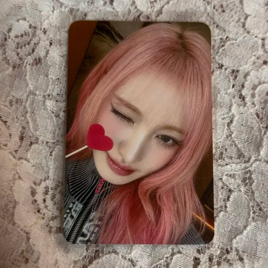 아이브 엠파시 팬콘 럭드 리즈 미공포 포토카드 포카