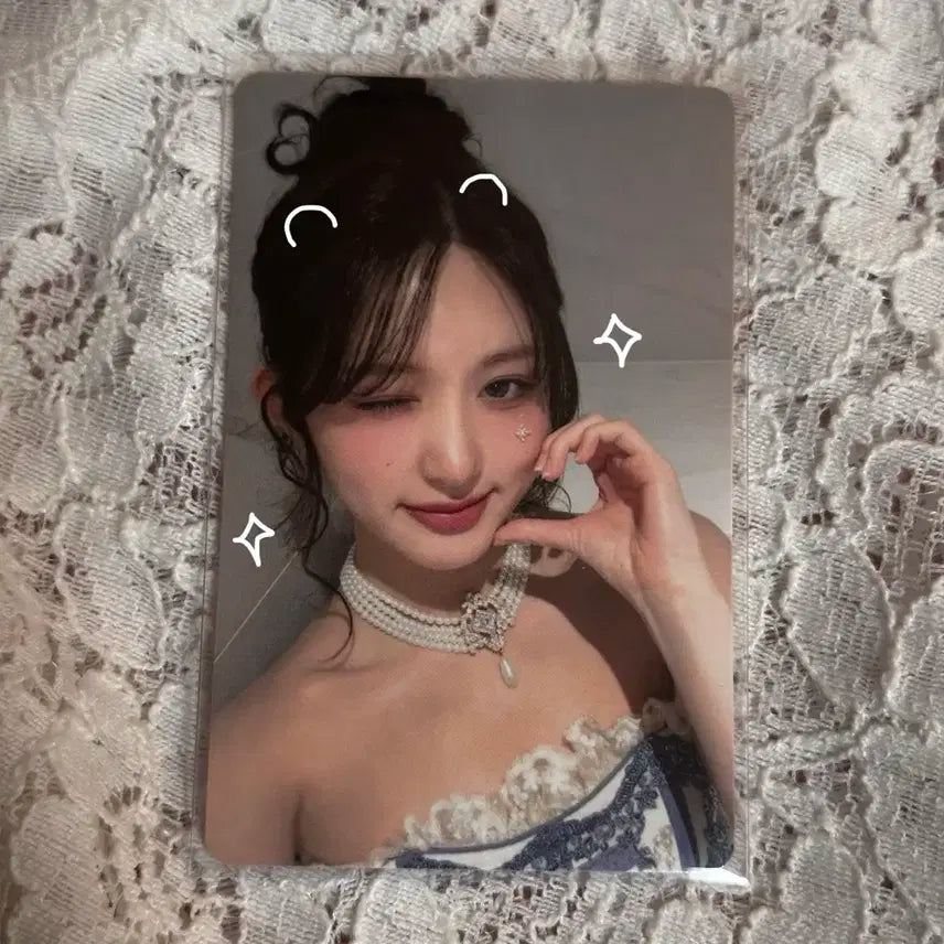 아이브 이즈위 가을 미공포 포토카드 포카