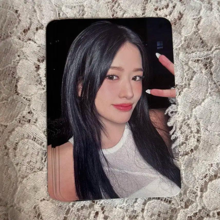 아이브 마뮤테 안유진 미공포 포토카드 포카