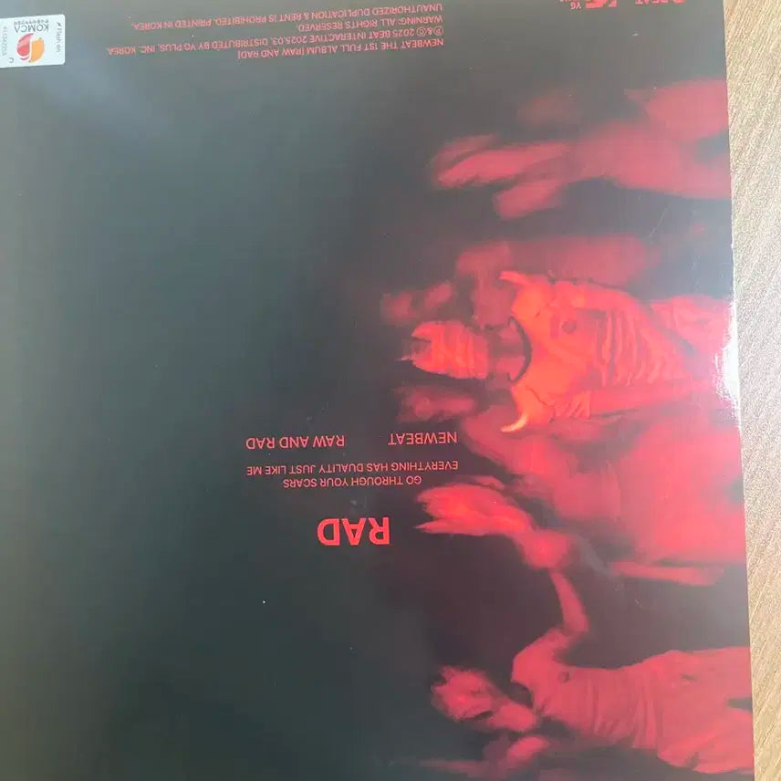 뉴비트 사인앨범