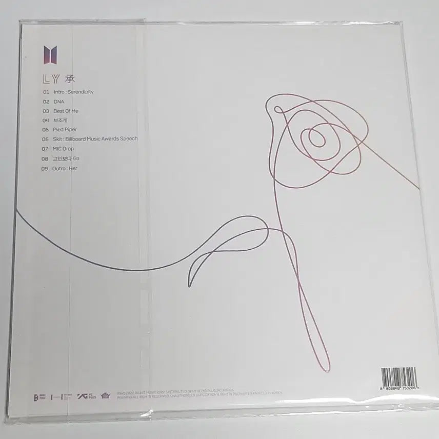 bts Her LP 미개봉 방탄