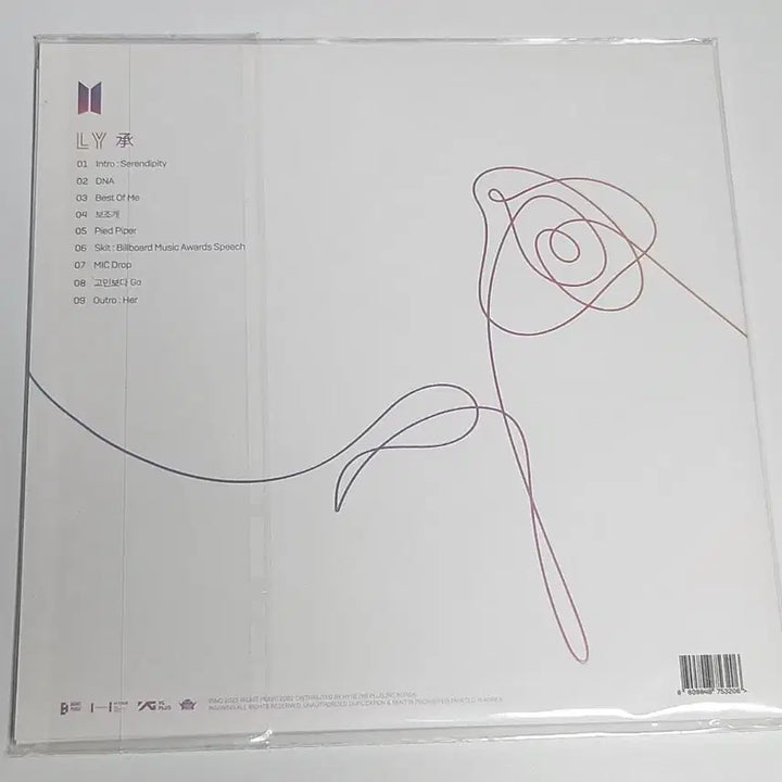 bts Her LP 미개봉 방탄