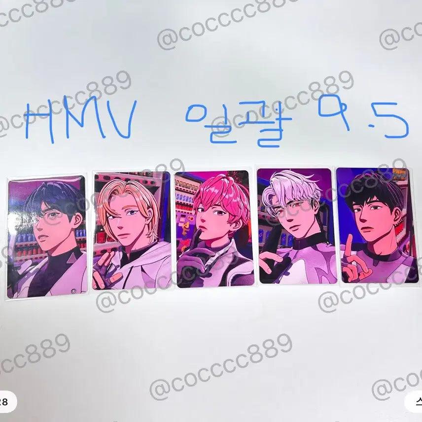 플레이브 에쳄비 hmv 일본 포토카드 미공포 포카