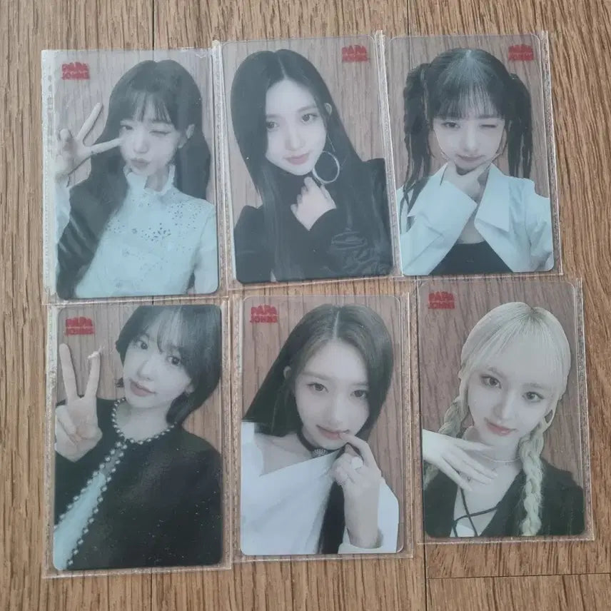 아이브 파파존스 포토카드 일괄 판매합니다
