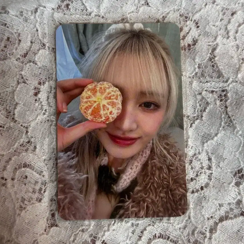 아이브 위드뮤 럭드 리즈 미공포 포토카드 포카